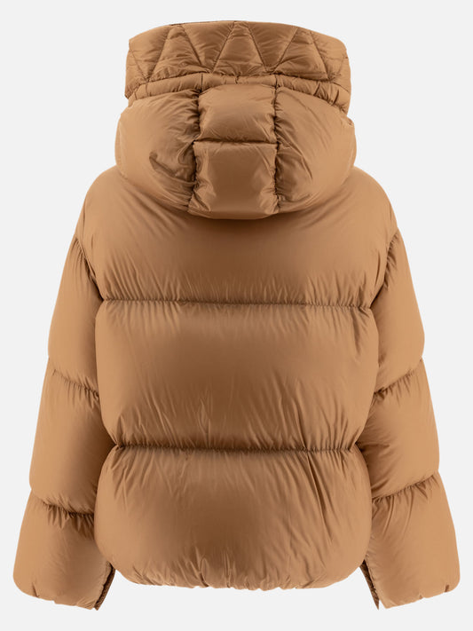 Down jackets Solid colour  Beige - Moncler Women | PLP | VIETTI Online Store | 2
