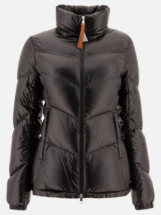 Down jackets Solid colour  Black - Moncler Women | PLP | VIETTI Online Store 
