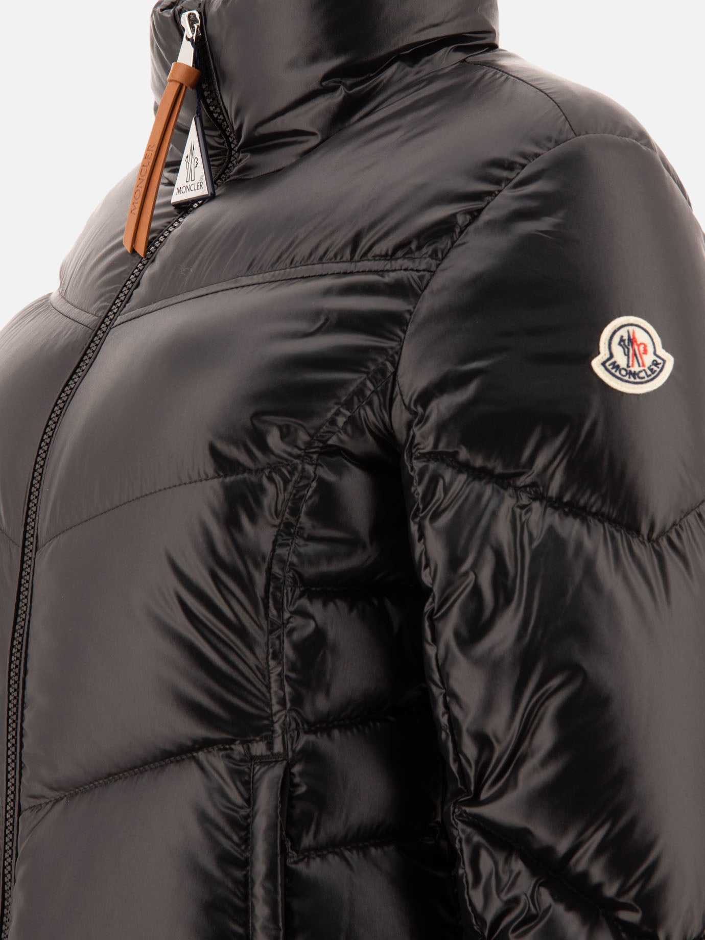 Down jackets Solid colour  Black - Moncler Women | PDP | VIETTI Online Store | Zoom-Modal_4
