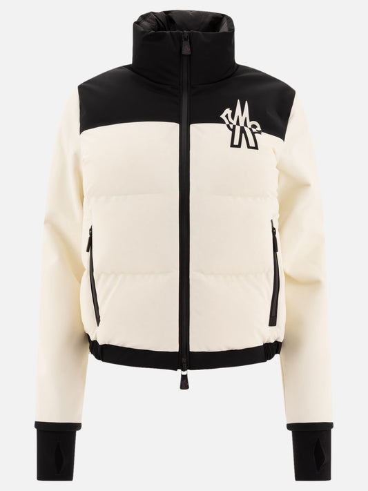 Down jackets Solid colour  White - Moncler Grenoble Women | PLP | VIETTI Online Store 
