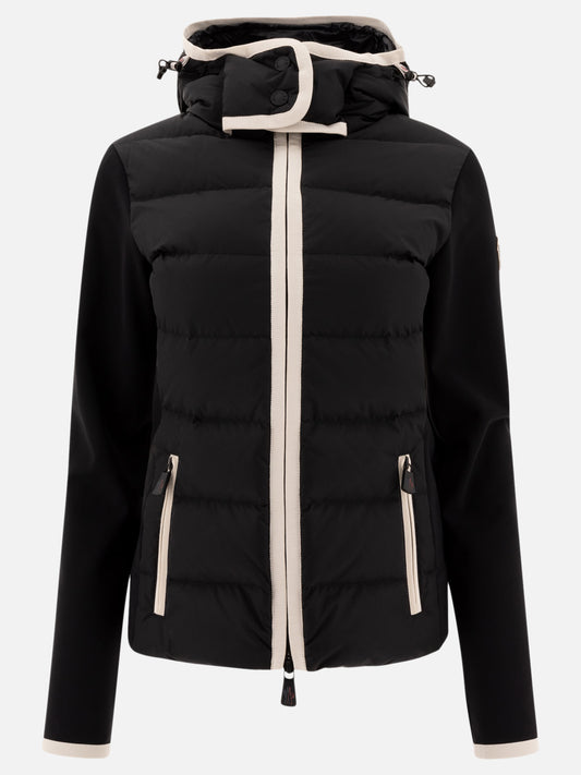 Down jackets Solid colour  Black - Moncler Grenoble Women | PLP | VIETTI Online Store 
