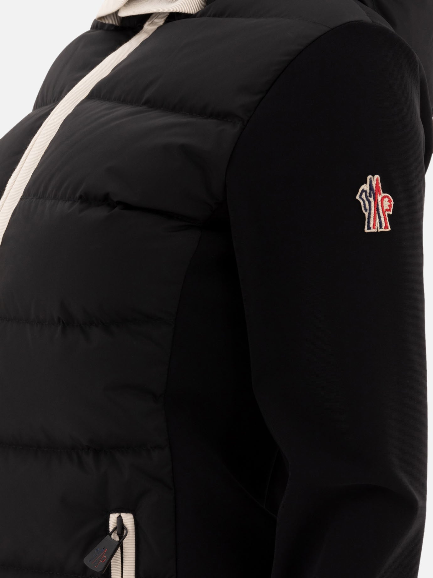 Down jackets Solid colour  Black - Moncler Grenoble Women | PDP | VIETTI Online Store | thumbnail_4