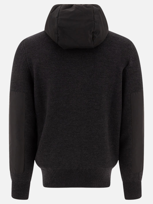 Down jackets Solid colour  Grey - Moncler Grenoble Women | PLP | VIETTI Online Store | 2
