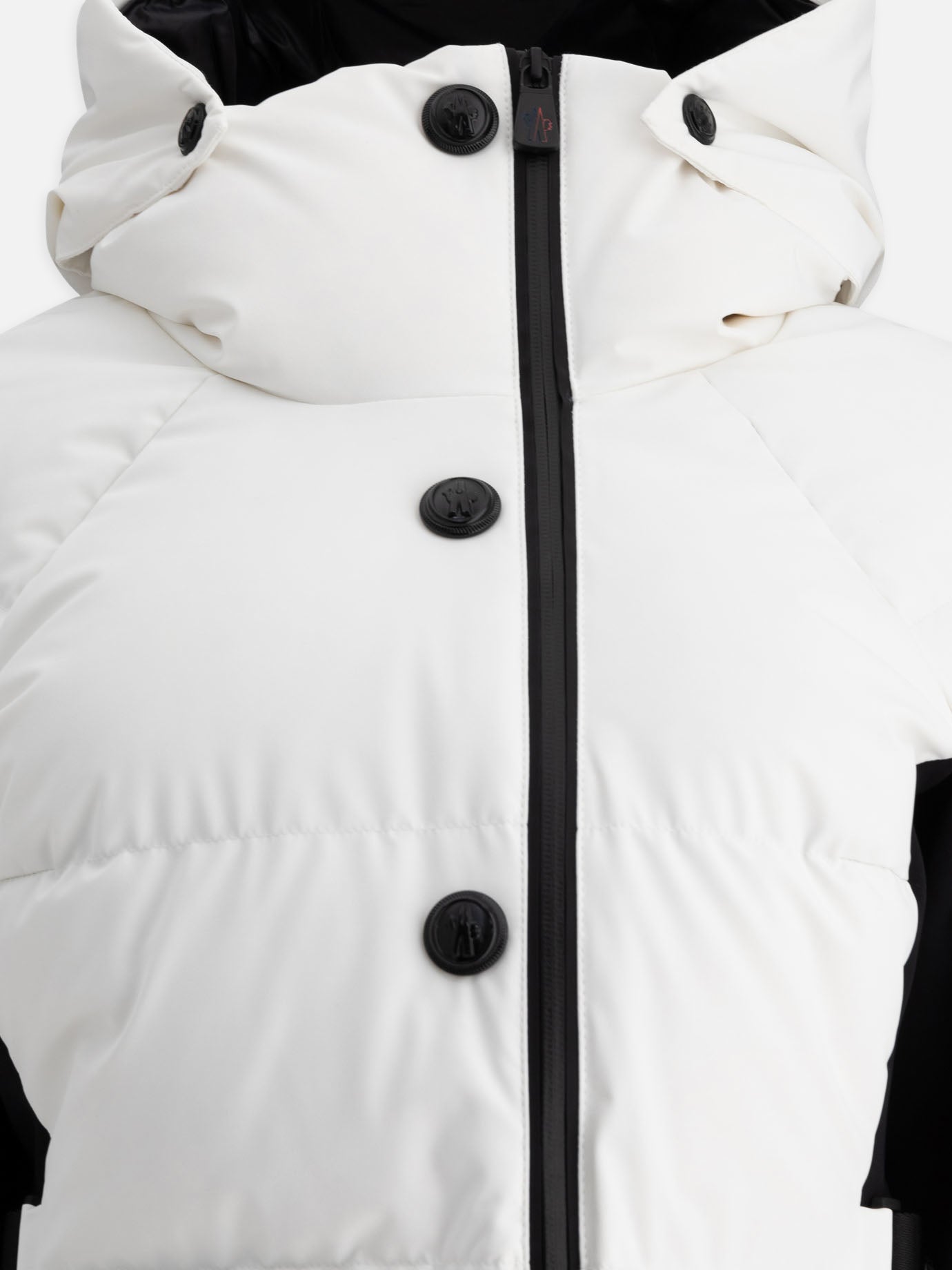 Down jackets Solid colour  White - Moncler Grenoble Women | PDP | VIETTI Online Store | thumbnail_3