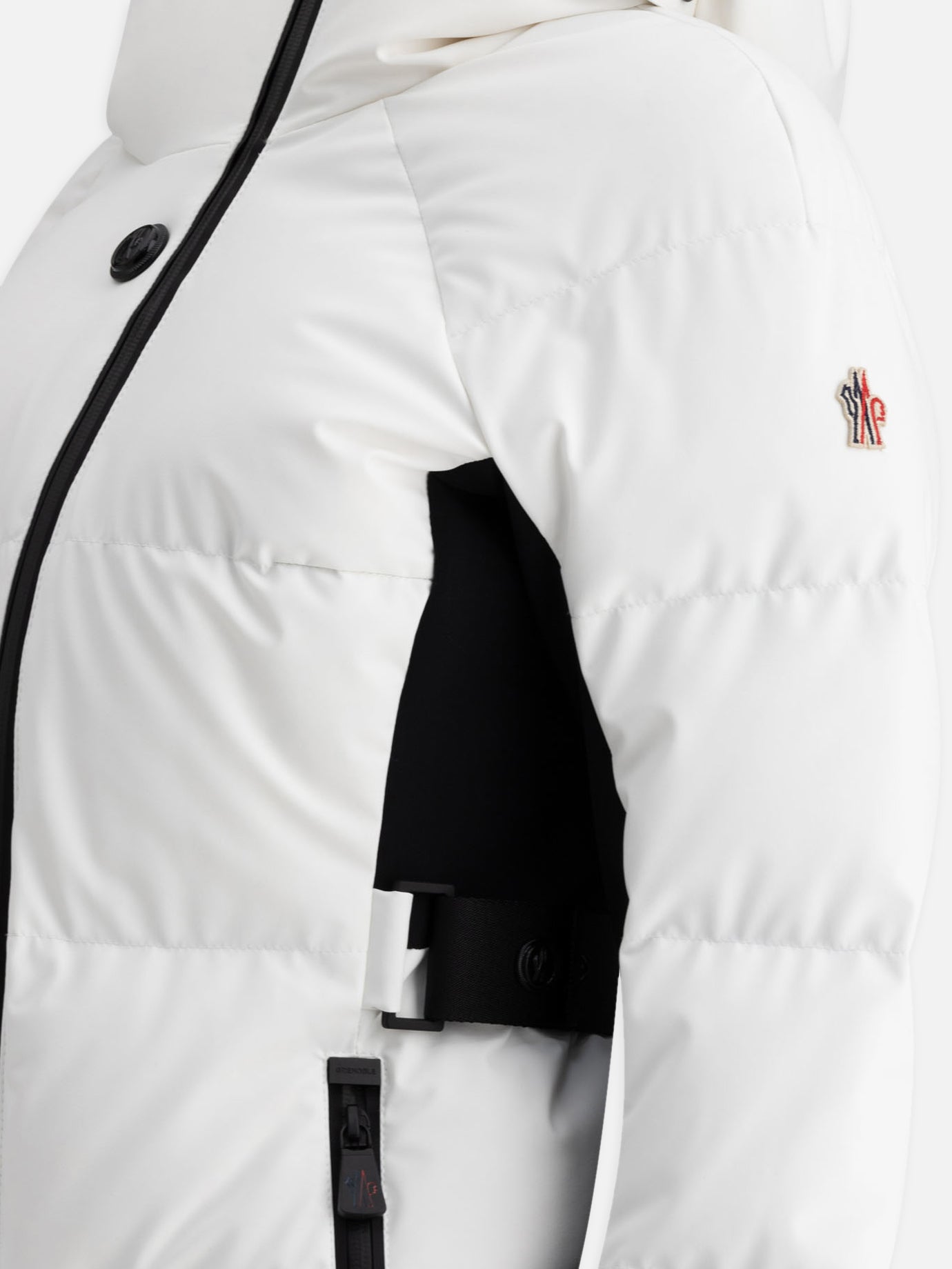 Down jackets Solid colour  White - Moncler Grenoble Women | PDP | VIETTI Online Store | thumbnail_4