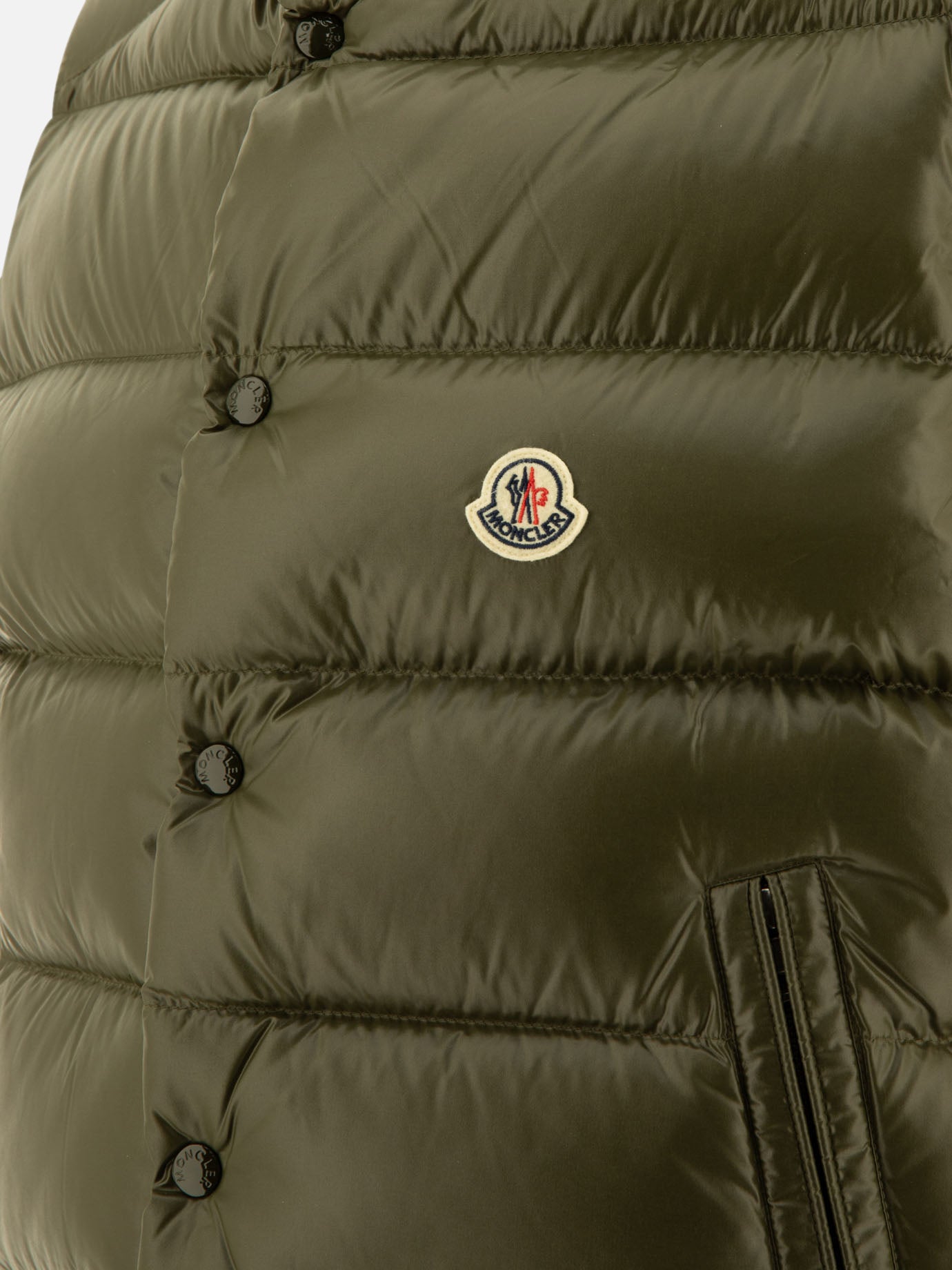 Moncler "Tibb" down vest Green