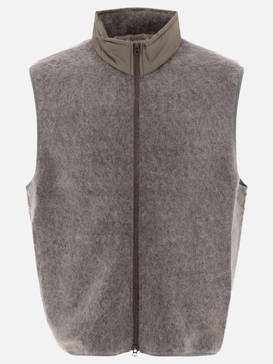 Wool vest jacket