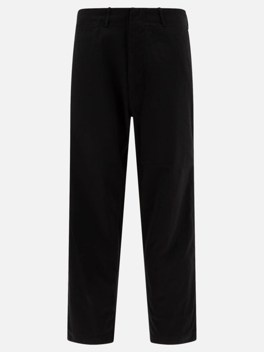 Nanamica Straight-leg trousers Black