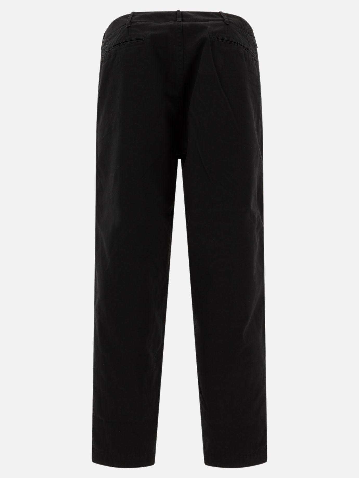 Nanamica Straight-leg trousers Black