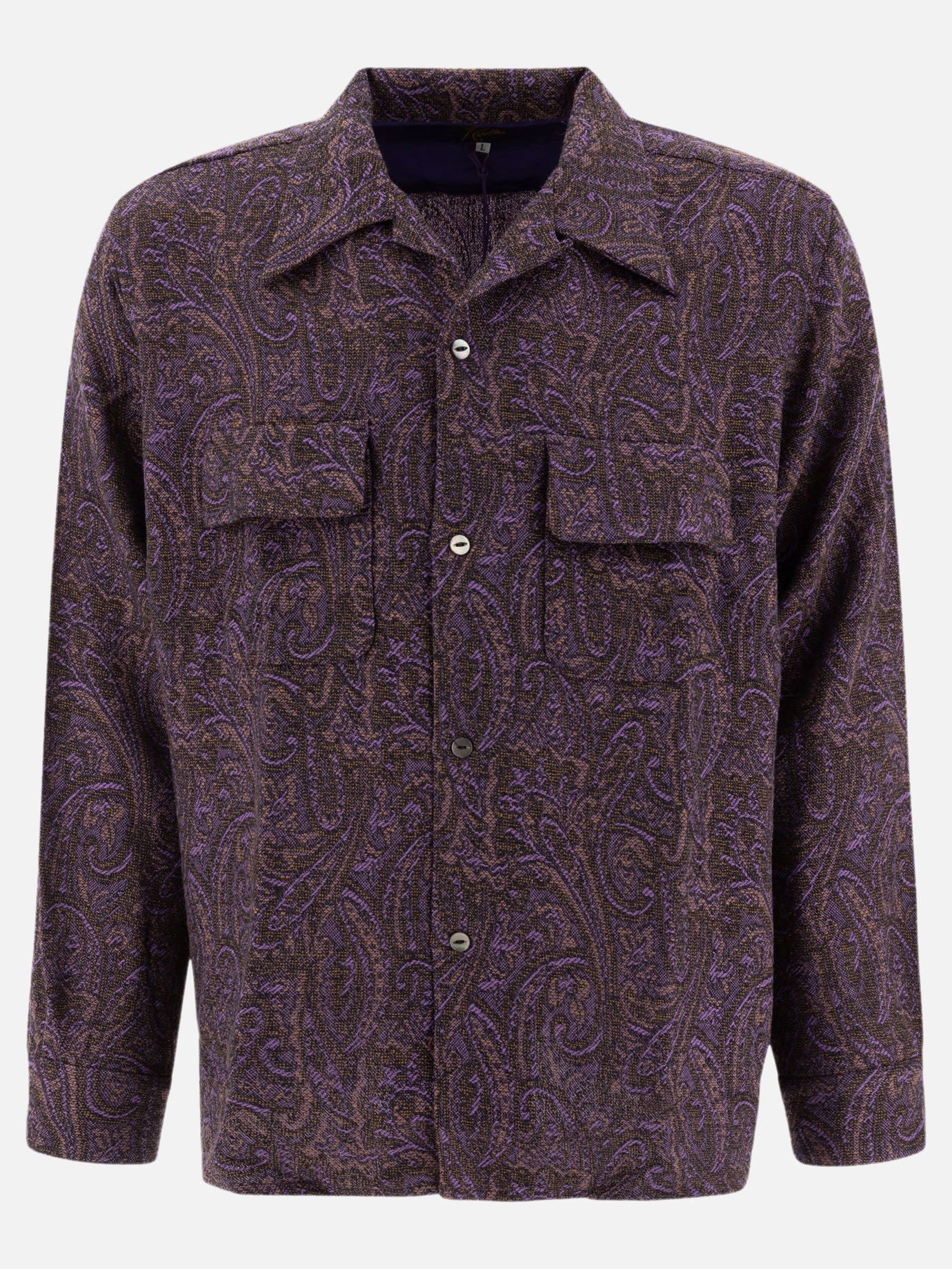 Camicia in lana Paisley