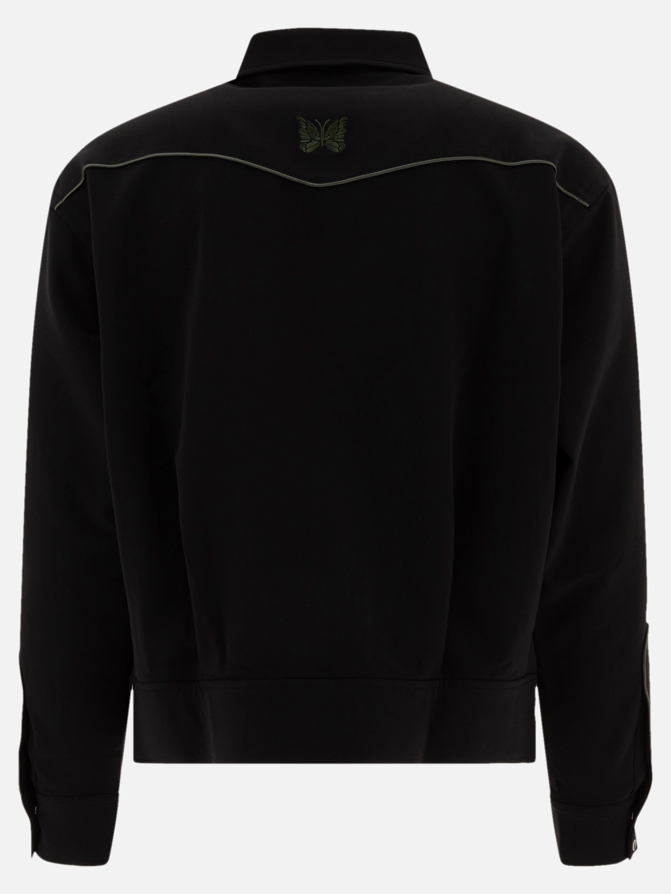 Giacche overshirt Solid colour  Nero - Needles Uomo | PDP | VIETTI Online Store | Zoom-Modal_2
