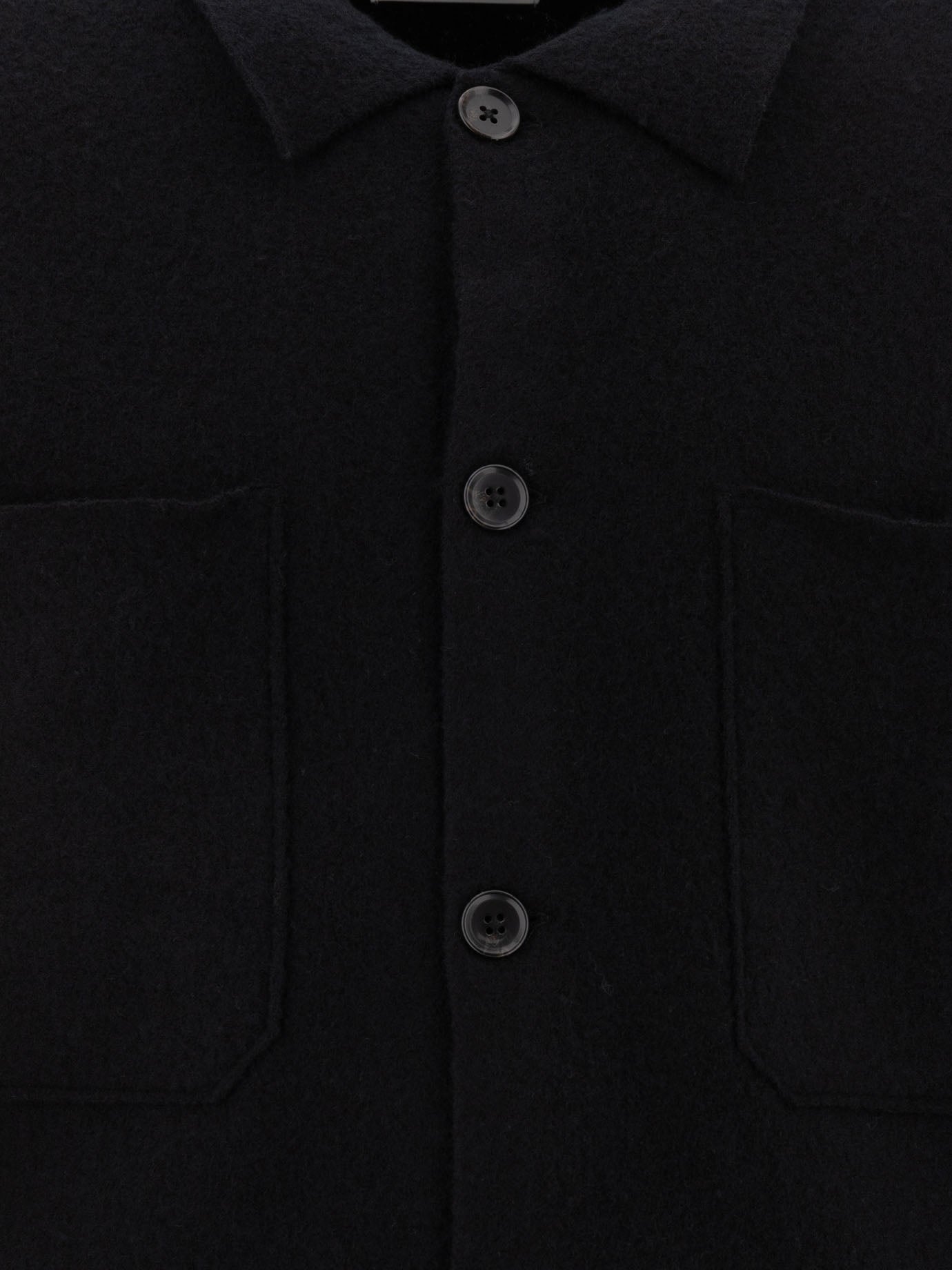 Giacche overshirt Solid colour  Nero - NN.07 Uomo | PDP | VIETTI Online Store | thumbnail_3