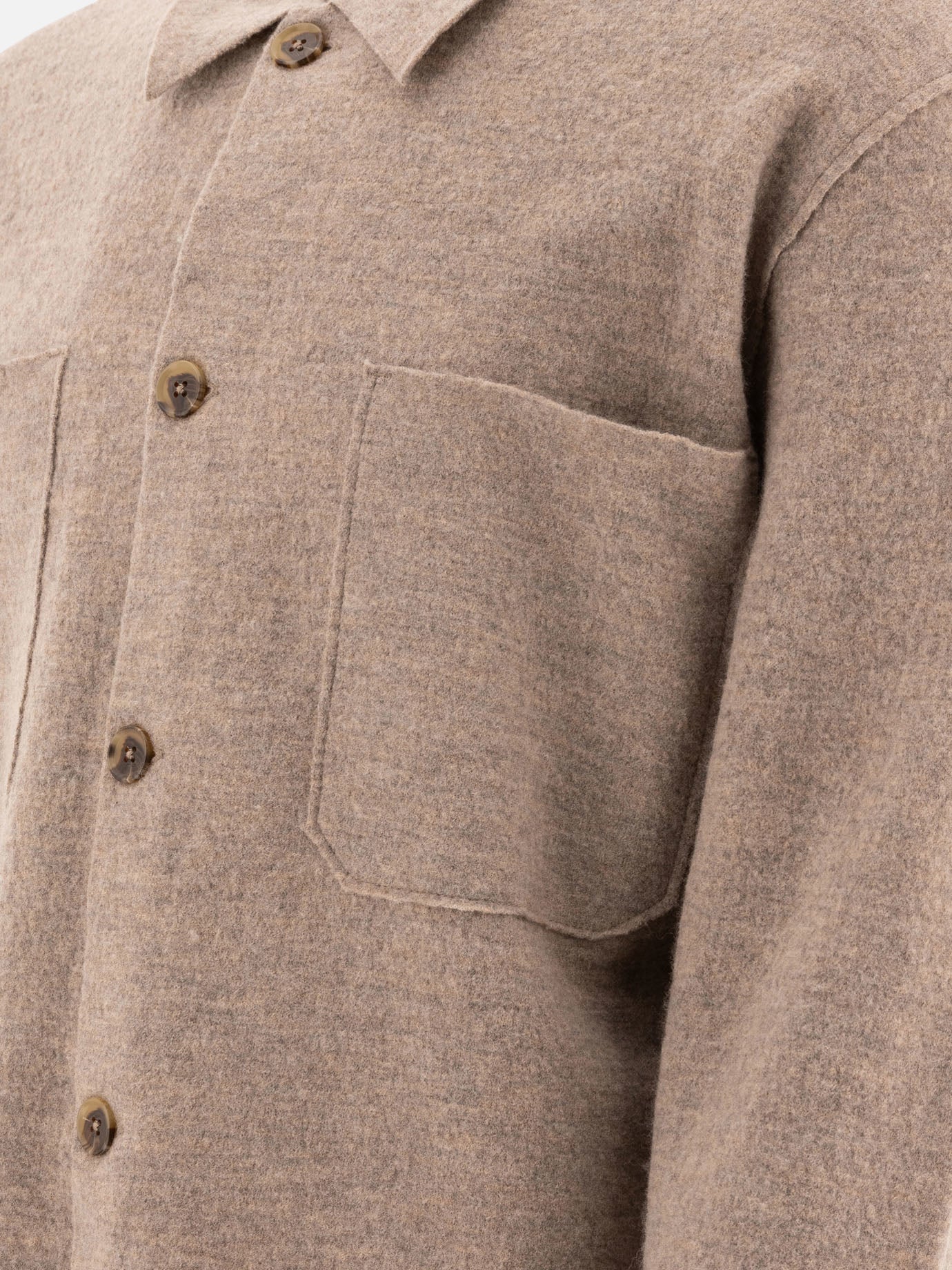 Giacche overshirt Solid colour  Beige - NN.07 Uomo | PDP | VIETTI Online Store | Zoom-Modal_4
