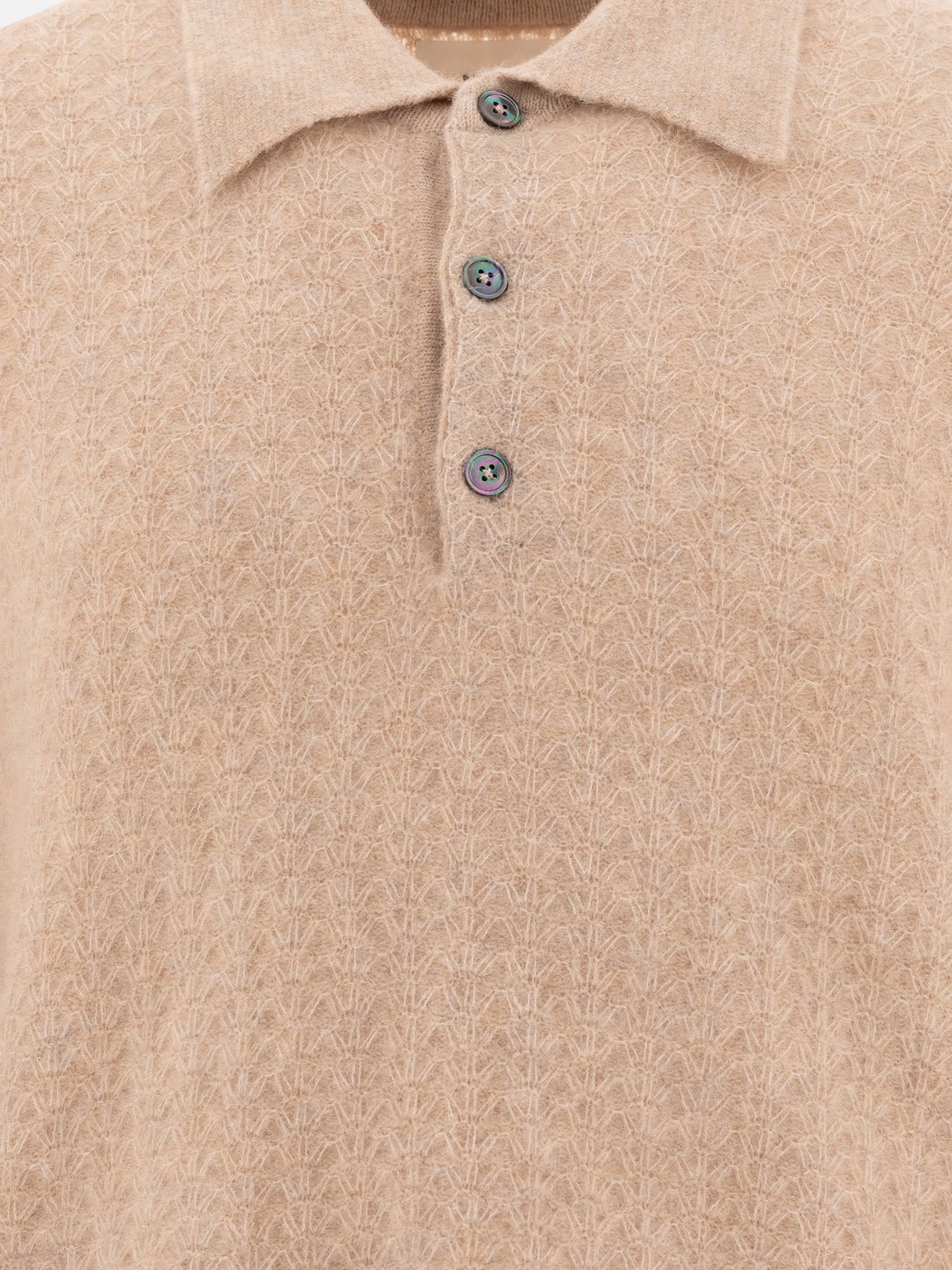 Polo in misto alpaca "Alfie"