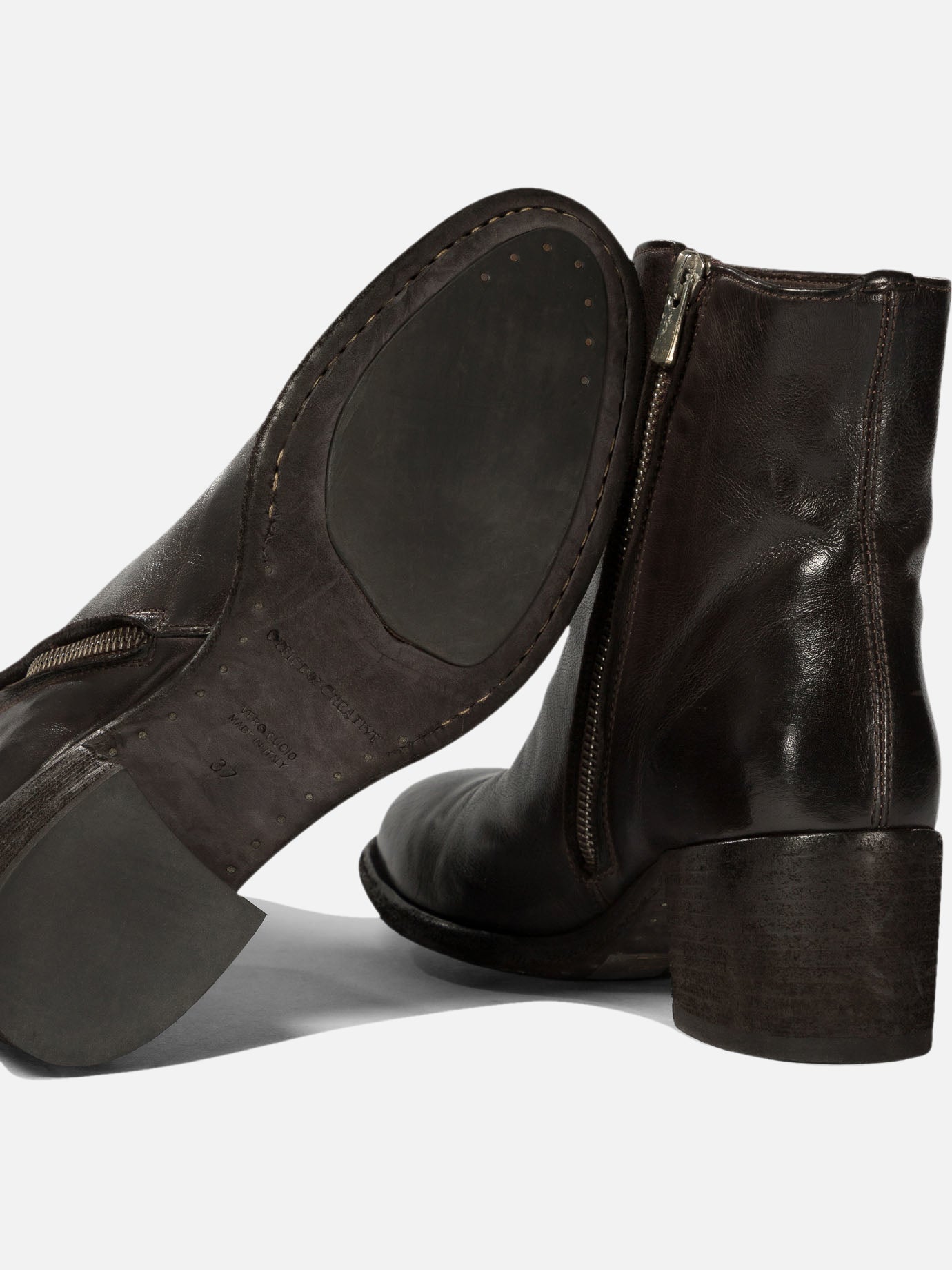 Officine Creative "Denner" ankle boots Brown