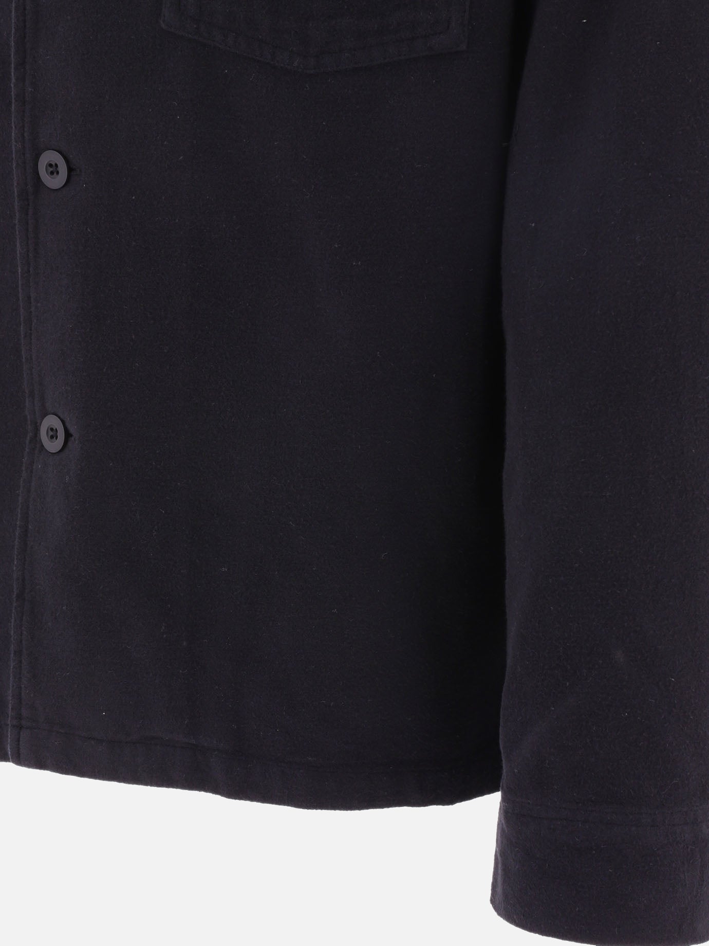 Giacche overshirt Solid colour  Nero - Our Legacy Uomo | PDP | VIETTI Online Store | thumbnail_4