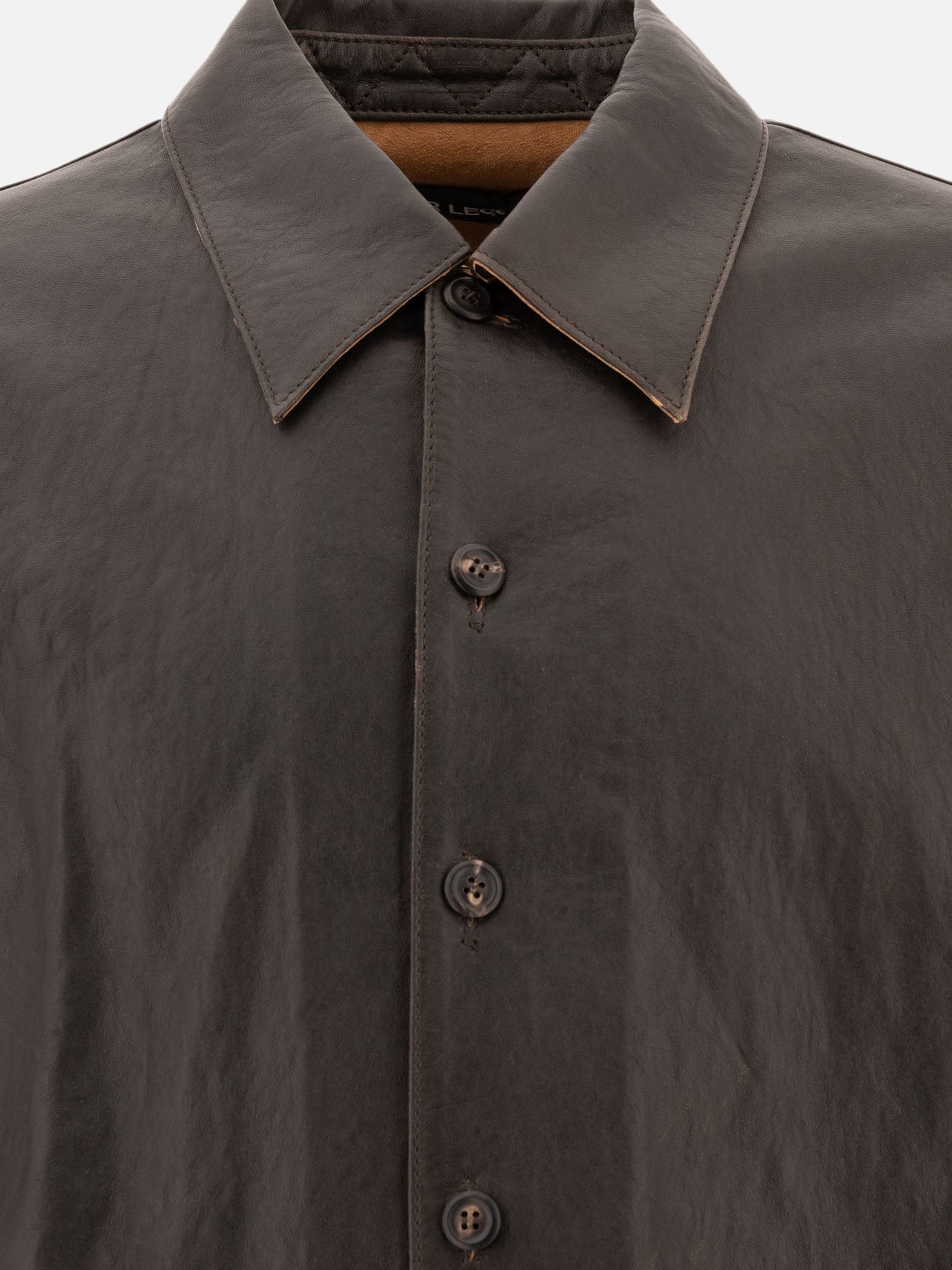 Giacche overshirt Solid colour  Marrone - Our Legacy Uomo | PDP | VIETTI Online Store | Zoom-Modal_3
