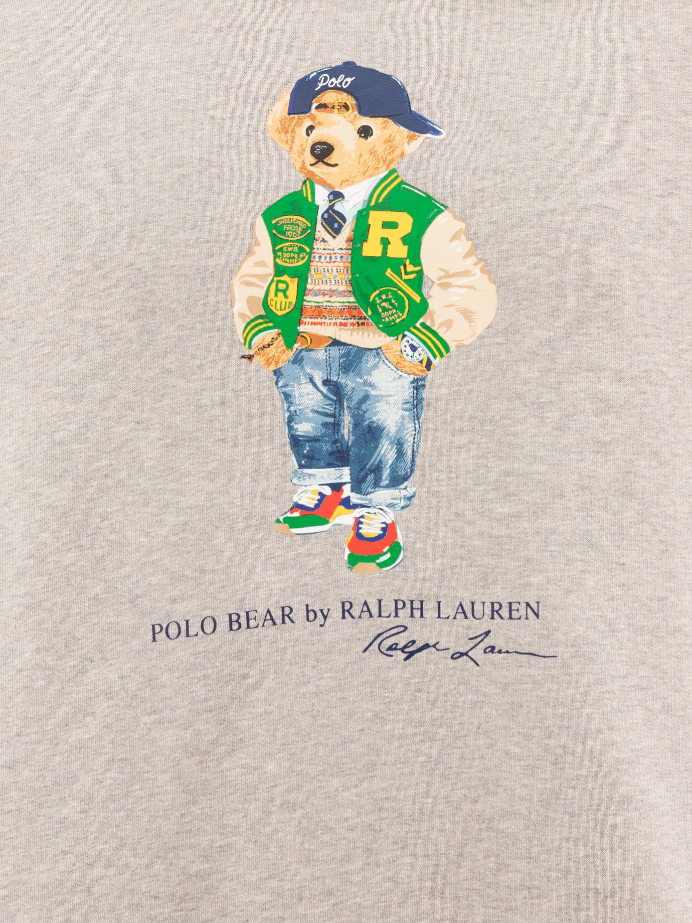 Polo Ralph Lauren "Polo Bear" hoodie Grey