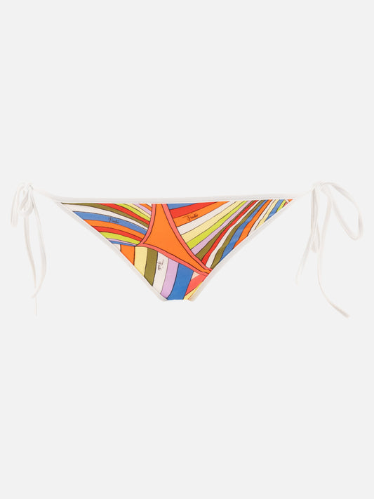 Pucci Iride-print bikini bottom White