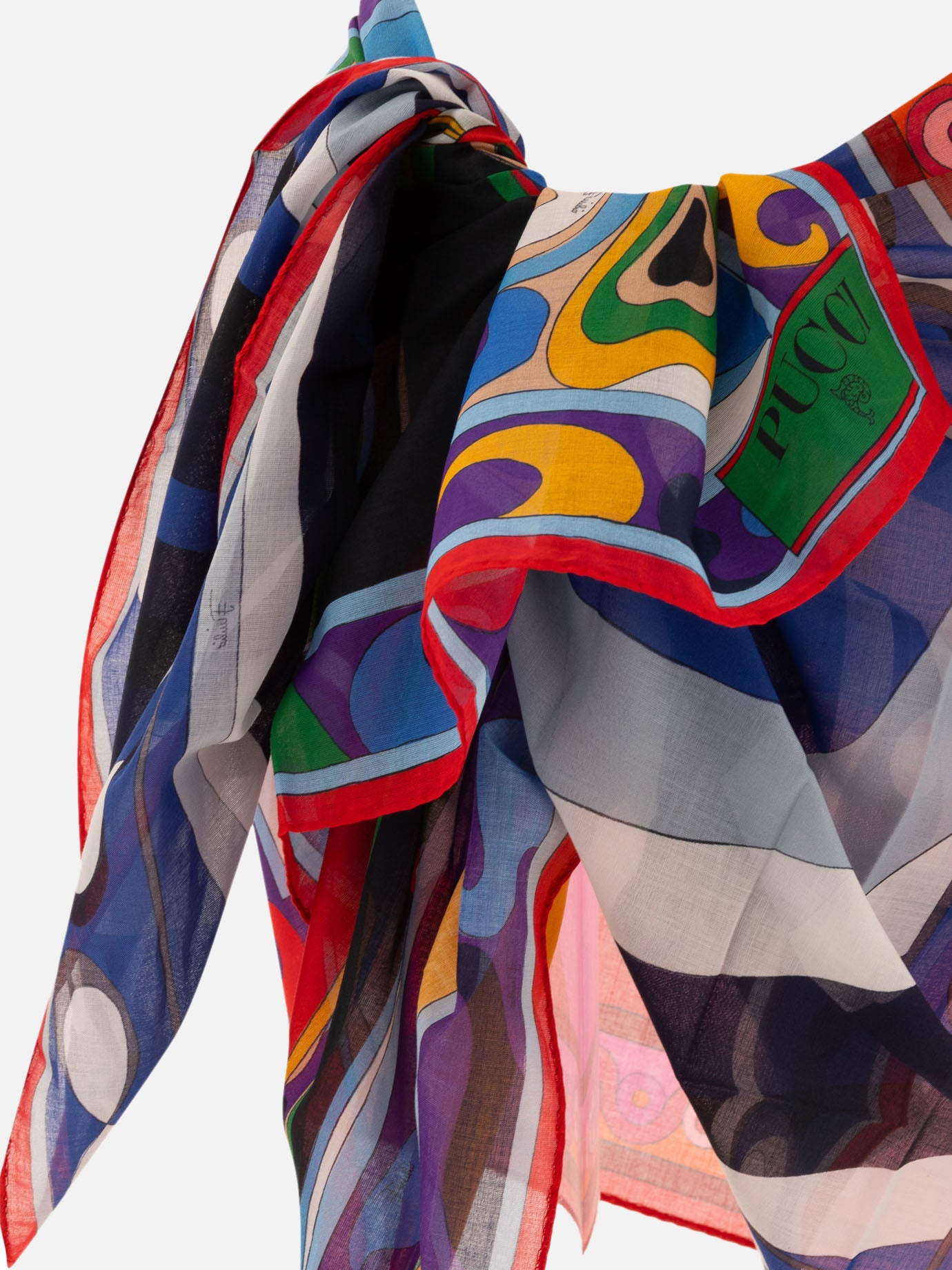 Beach dresses 100% cotton  Blue - Pucci Women | PDP | VIETTI Online Store | thumbnail_3