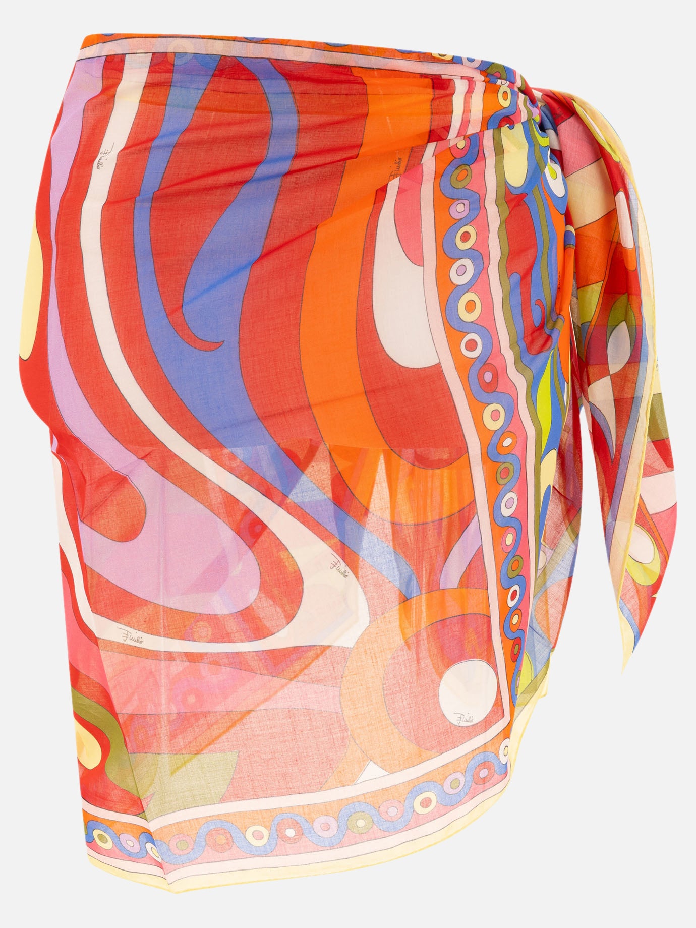 Beach dresses 100% cotton  Red - Pucci Women | PDP | VIETTI Online Store | Zoom-Modal_2
