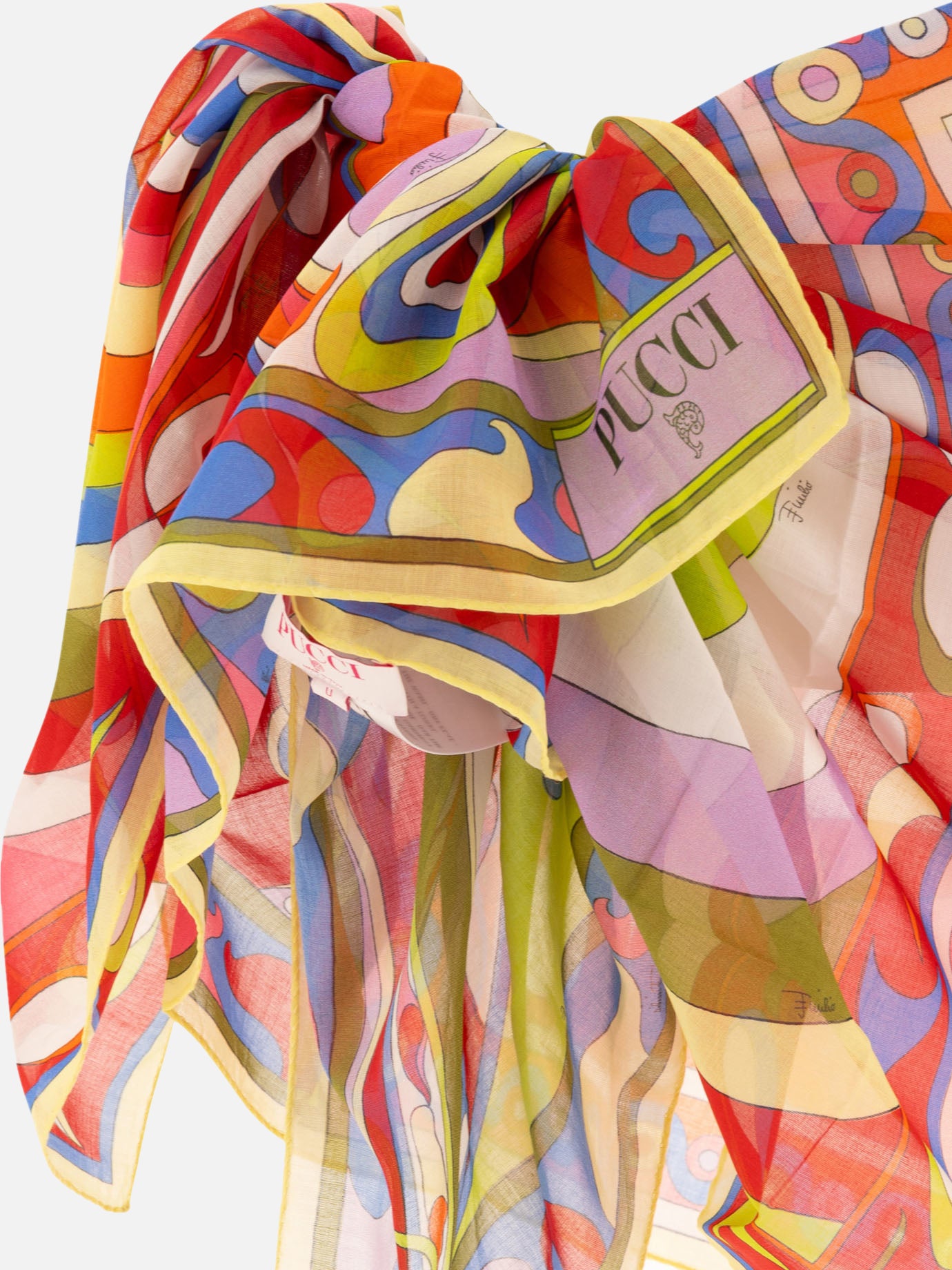 Beach dresses 100% cotton  Red - Pucci Women | PDP | VIETTI Online Store | thumbnail_3