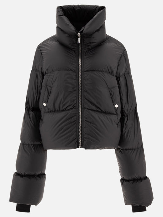 Down jackets Solid colour  Black - Rick Owens Women | PLP | VIETTI Online Store 
