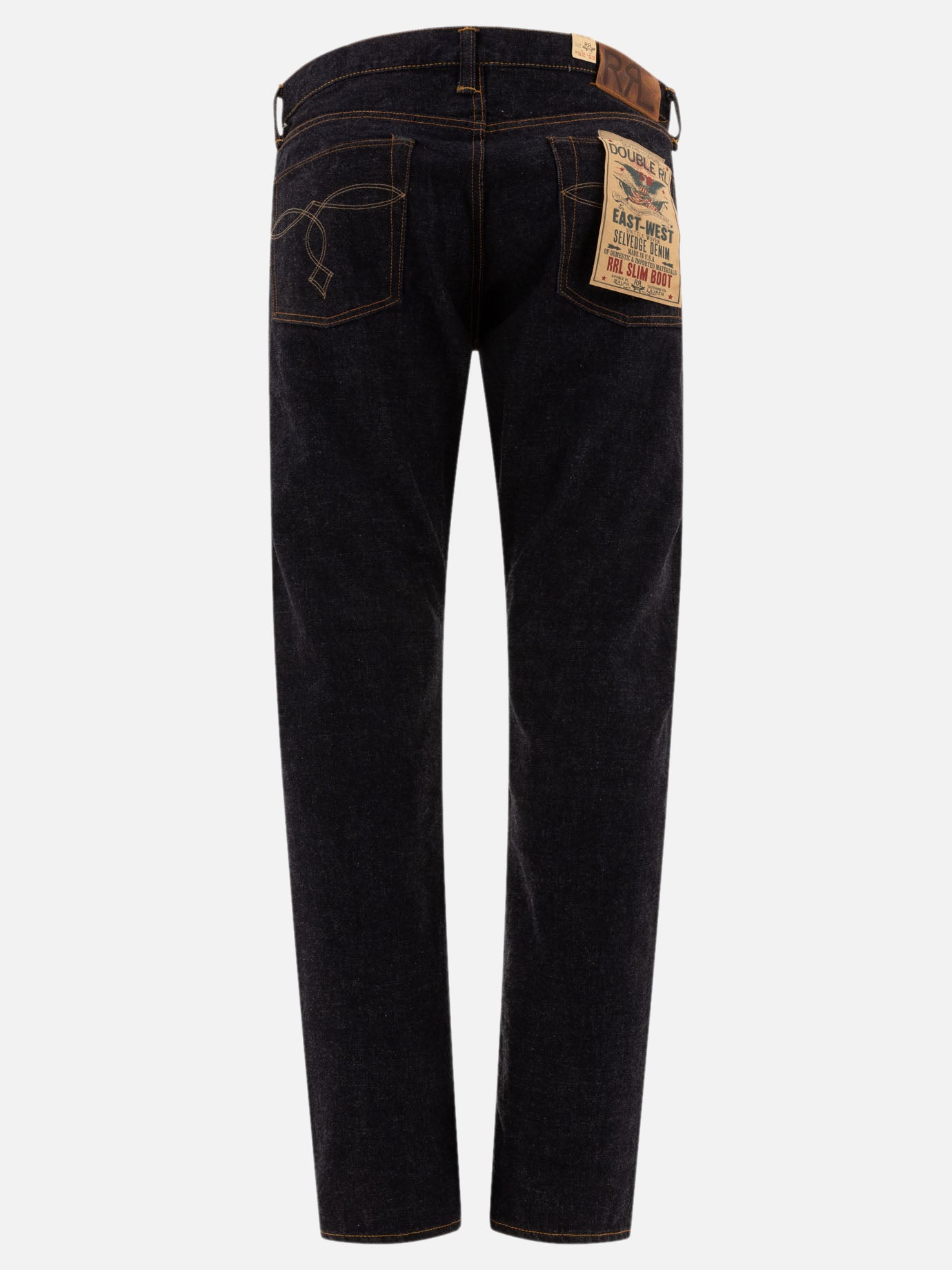 RRL by Ralph Lauren "East-West bootcut" jeans Blue