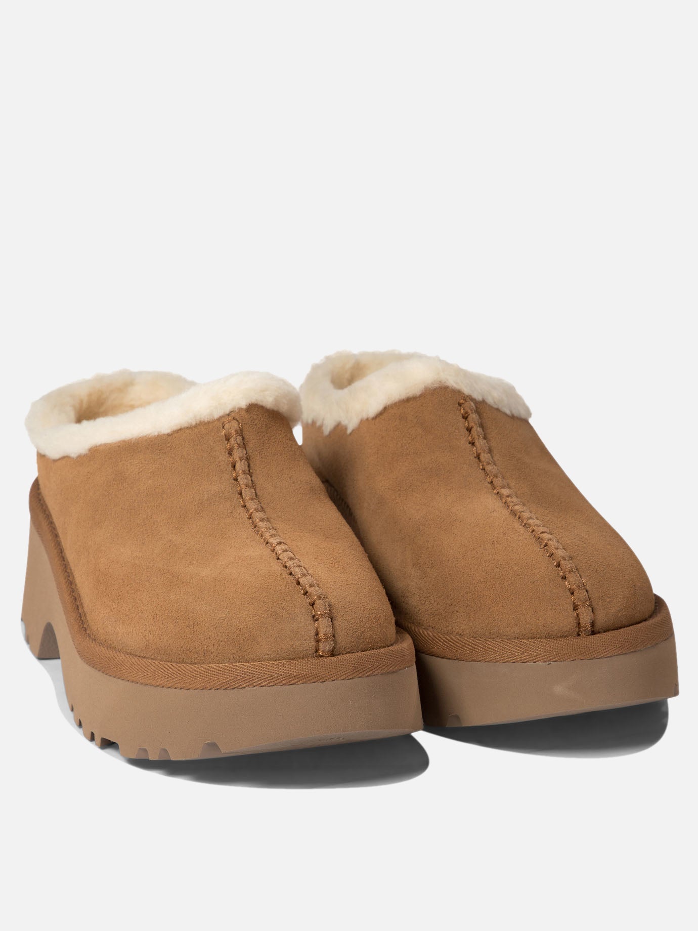 Slippers 100% leather - 100% eva  Beige - Ugg Women | PDP | VIETTI Online Store | thumbnail_2