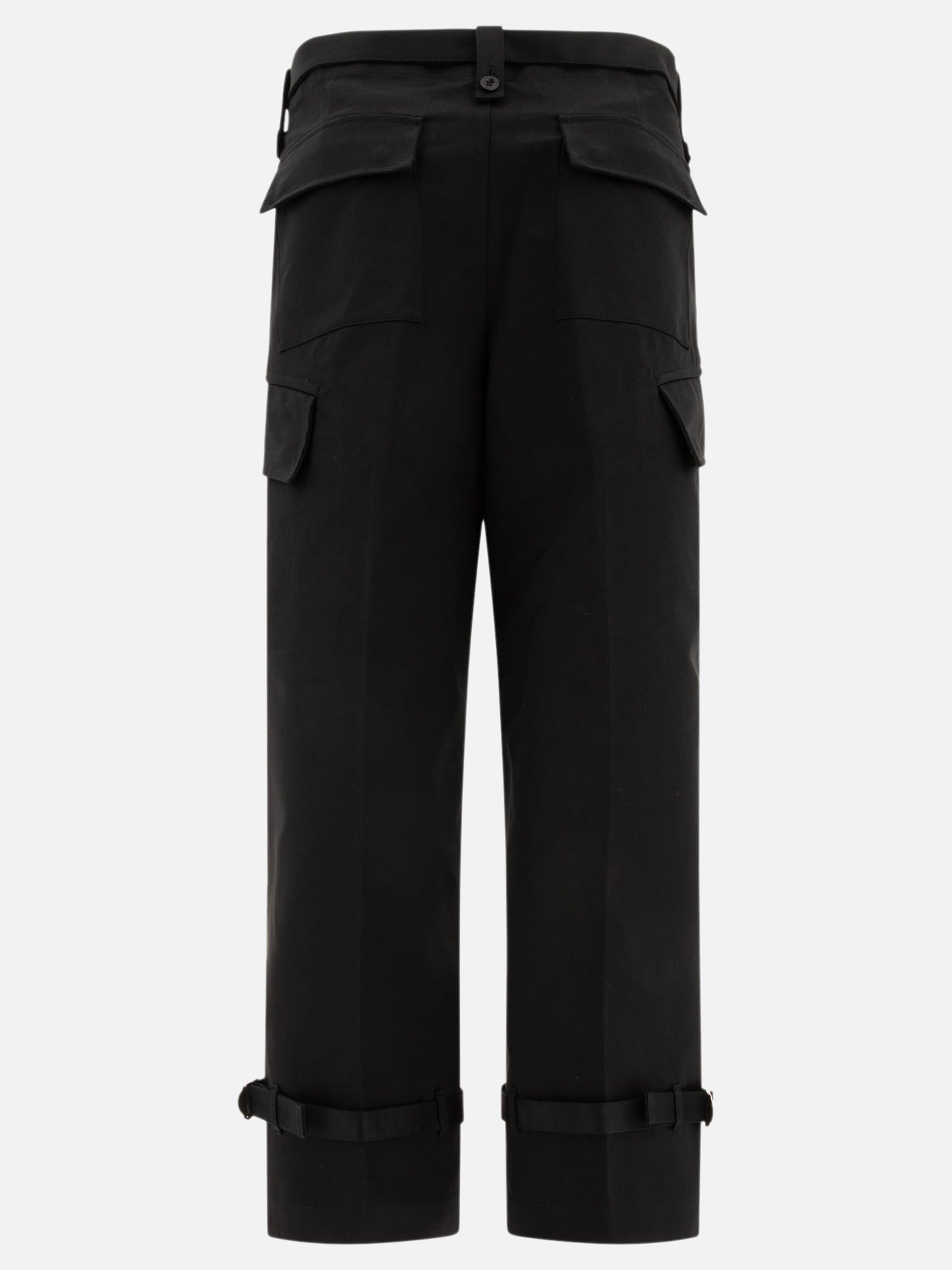 Belted trousers