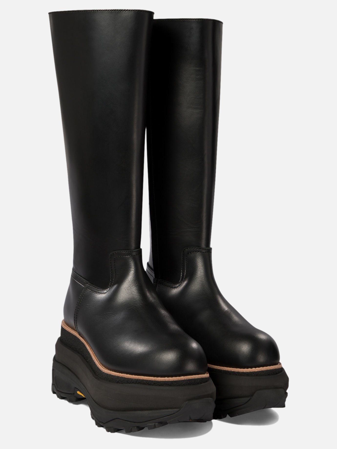 Sacai Long boots Black