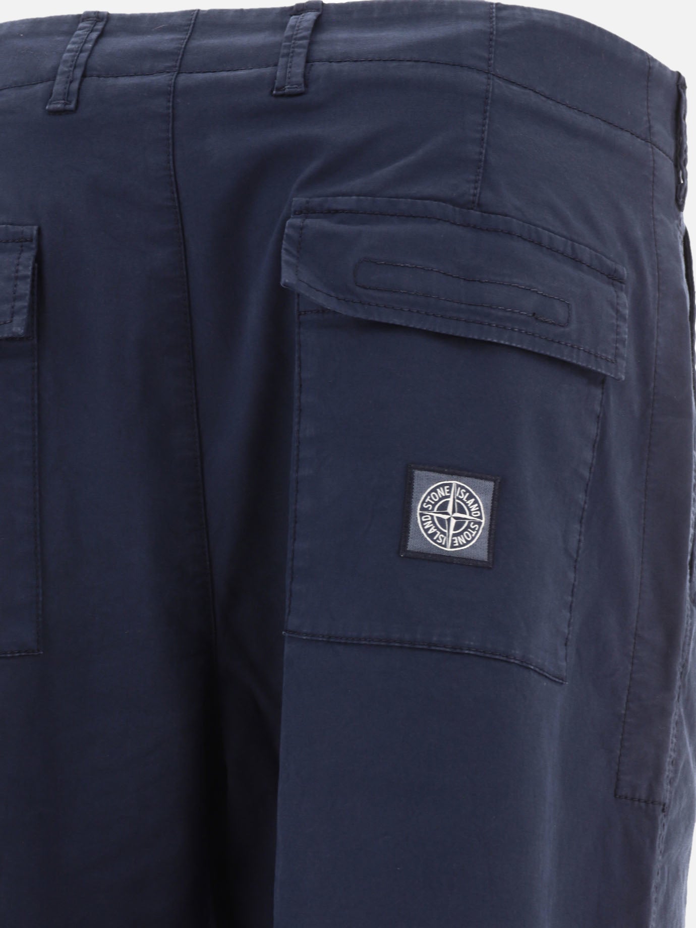 Pantaloni casual Solid colour  Blu - Stone Island Uomo | PDP | VIETTI Online Store | Zoom-Modal_4
