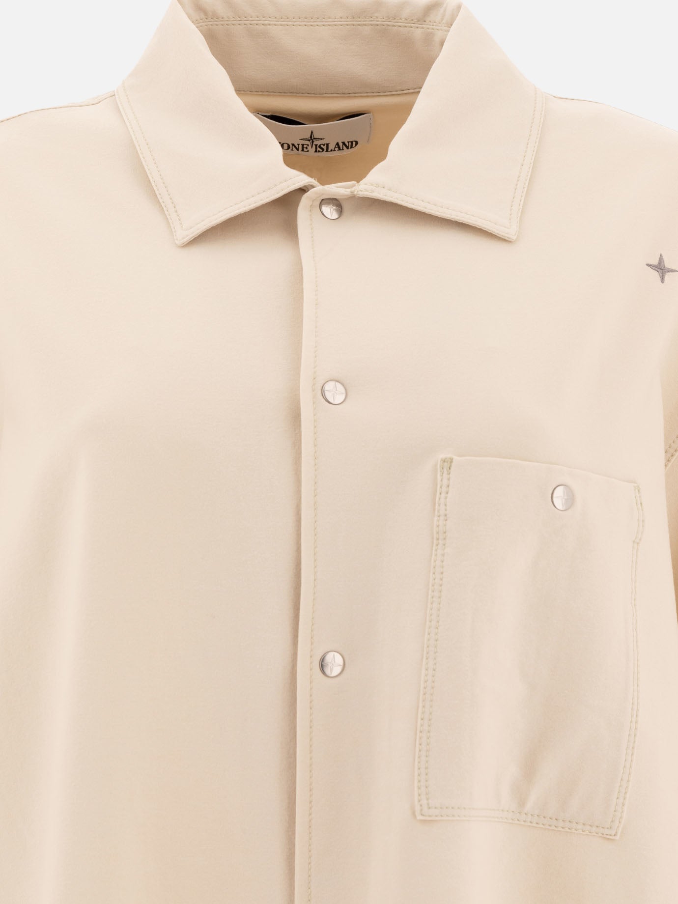 Giacche overshirt Solid colour  Beige - Stone Island Uomo | PDP | VIETTI Online Store | Zoom-Modal_3
