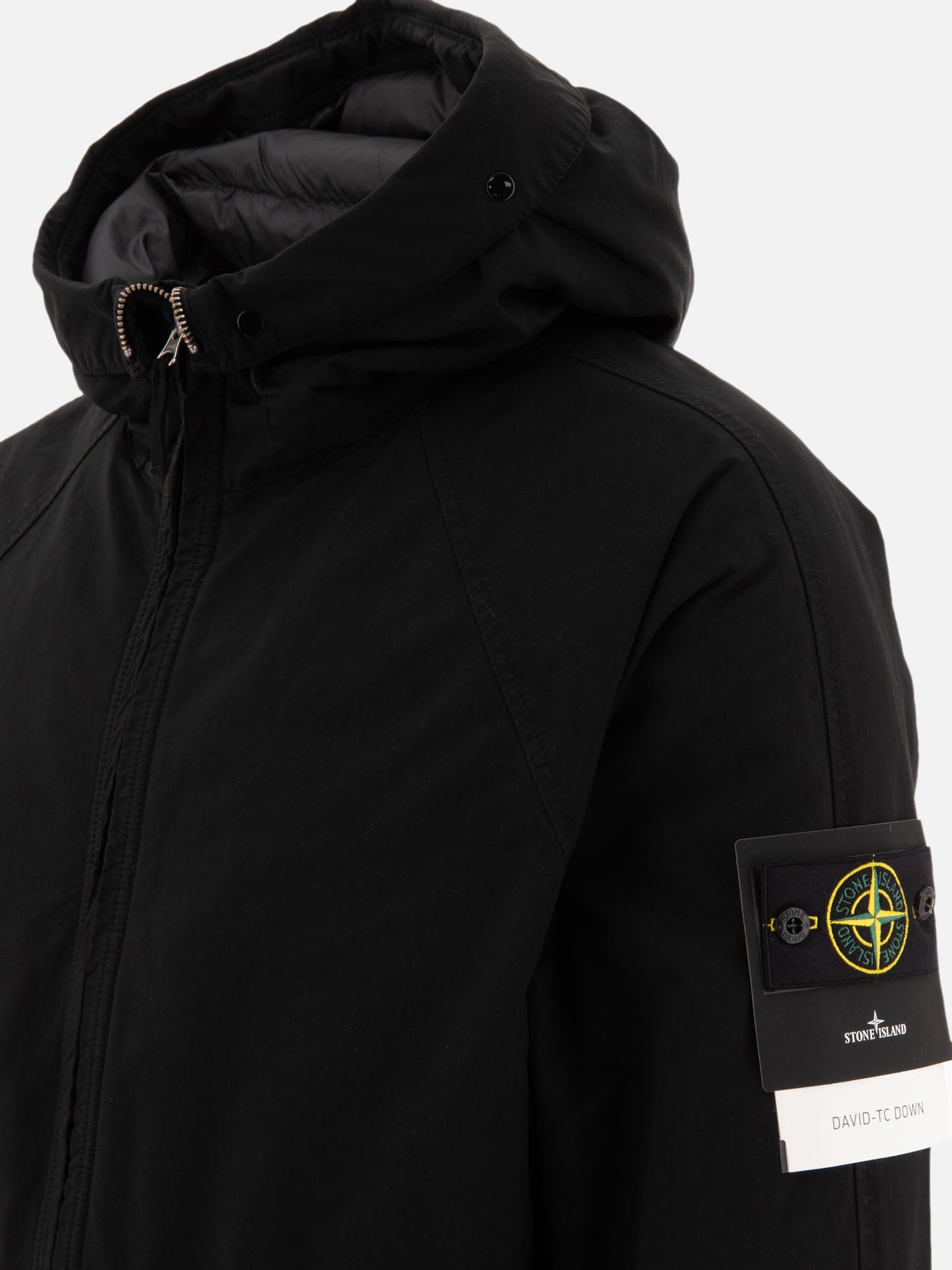 Parka Solid colour  Nero - Stone Island Uomo | PDP | VIETTI Online Store | Zoom-Modal_4
