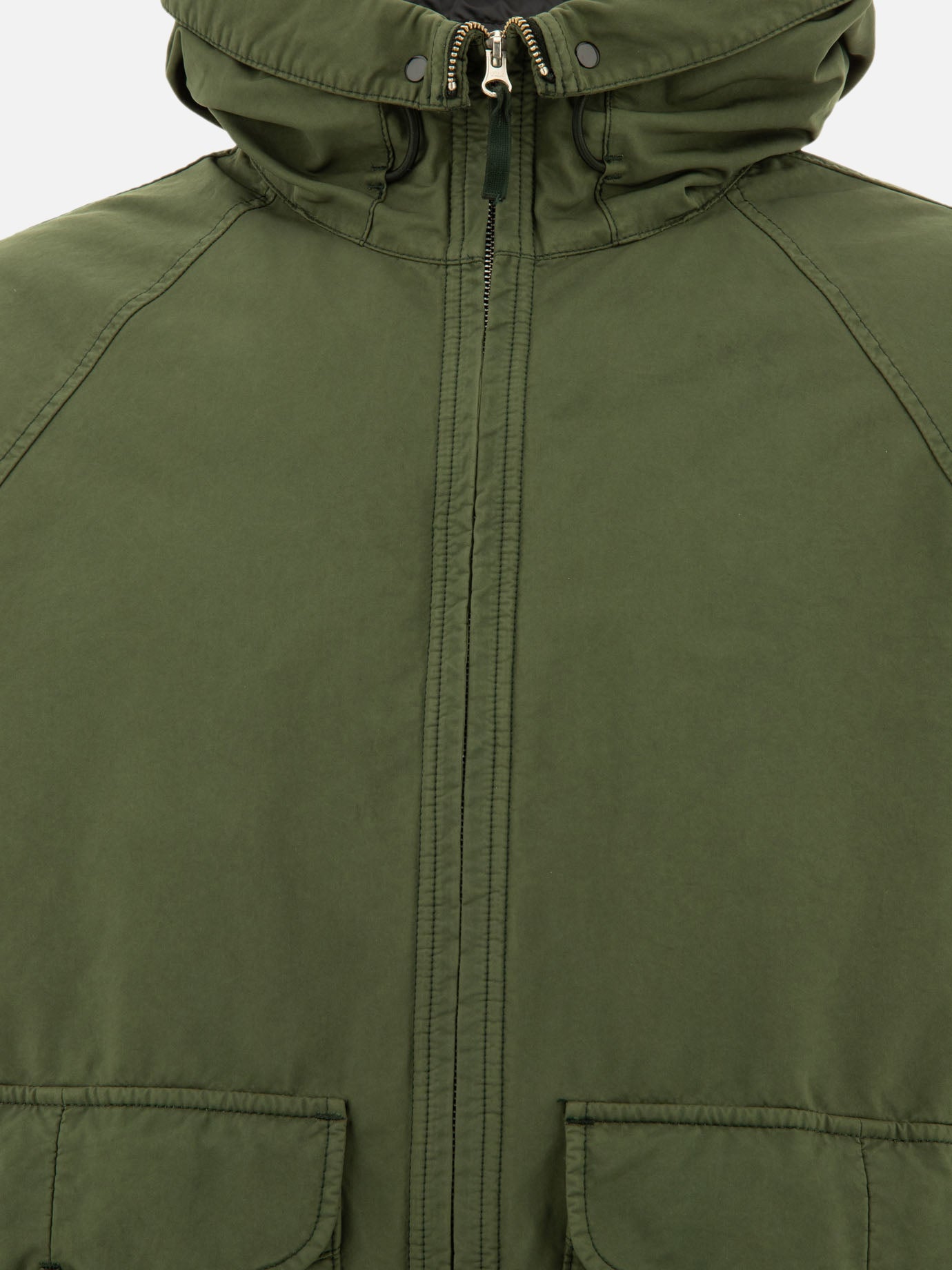 Parka Solid colour  Verde - Stone Island Uomo | PDP | VIETTI Online Store | Zoom-Modal_3
