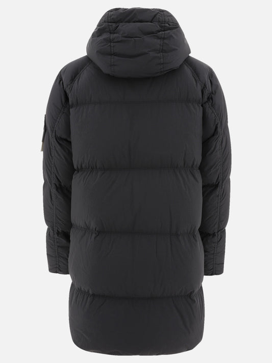 Piumini lunghi Solid colour  Nero - Stone Island Uomo | PLP | VIETTI Online Store | 2
