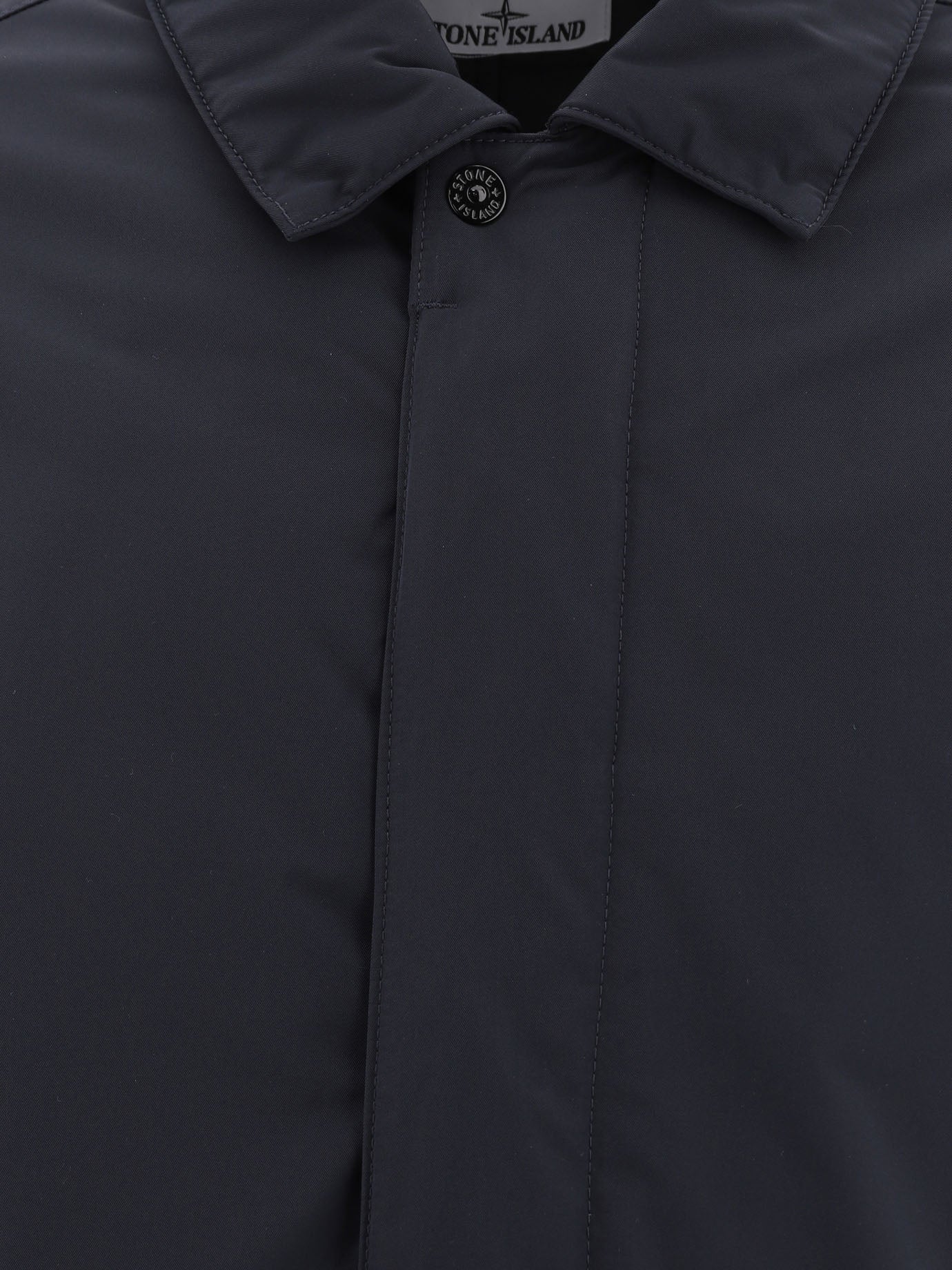 Parka Solid colour  Blu - Stone Island Uomo | PDP | VIETTI Online Store | thumbnail_3
