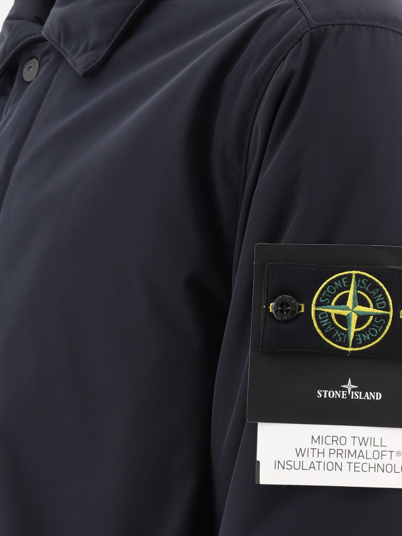 Parka Solid colour  Blu - Stone Island Uomo | PDP | VIETTI Online Store | thumbnail_4
