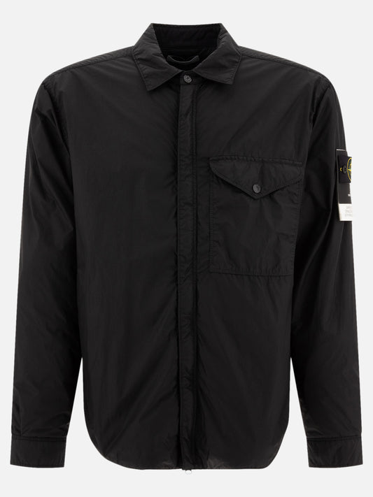 Giacche overshirt Solid colour  Nero - Stone Island Uomo | PLP | VIETTI Online Store 
