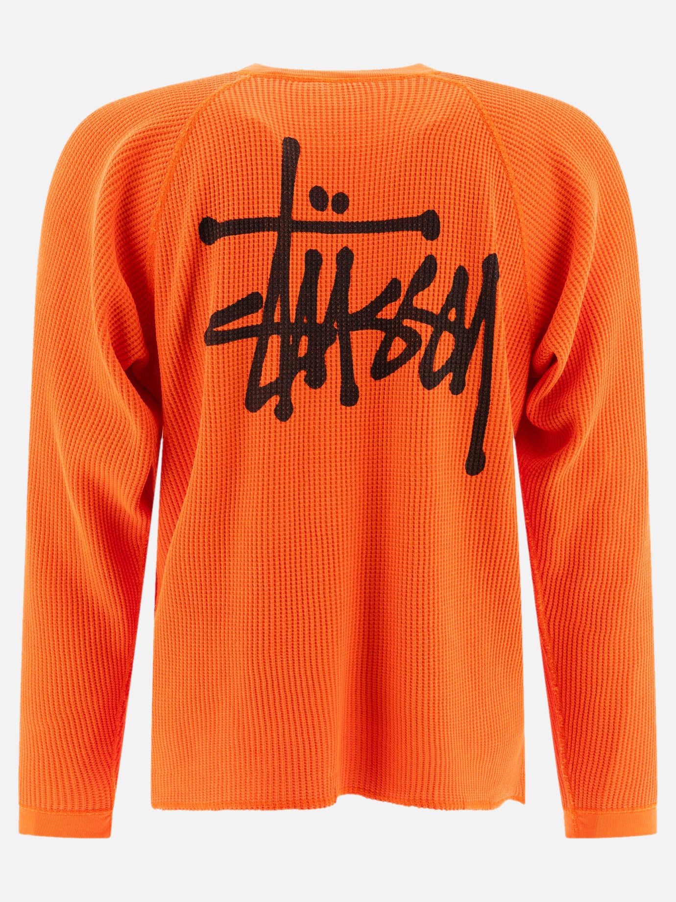 Stüssy "Basic Stock" thermal t-shirt Orange