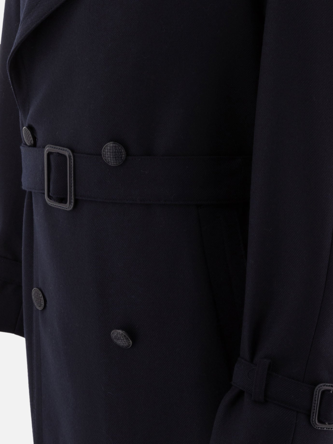 Cappotti lunghi Solid colour  Blu - Tagliatore Uomo | PDP | VIETTI Online Store | Zoom-Modal_4
