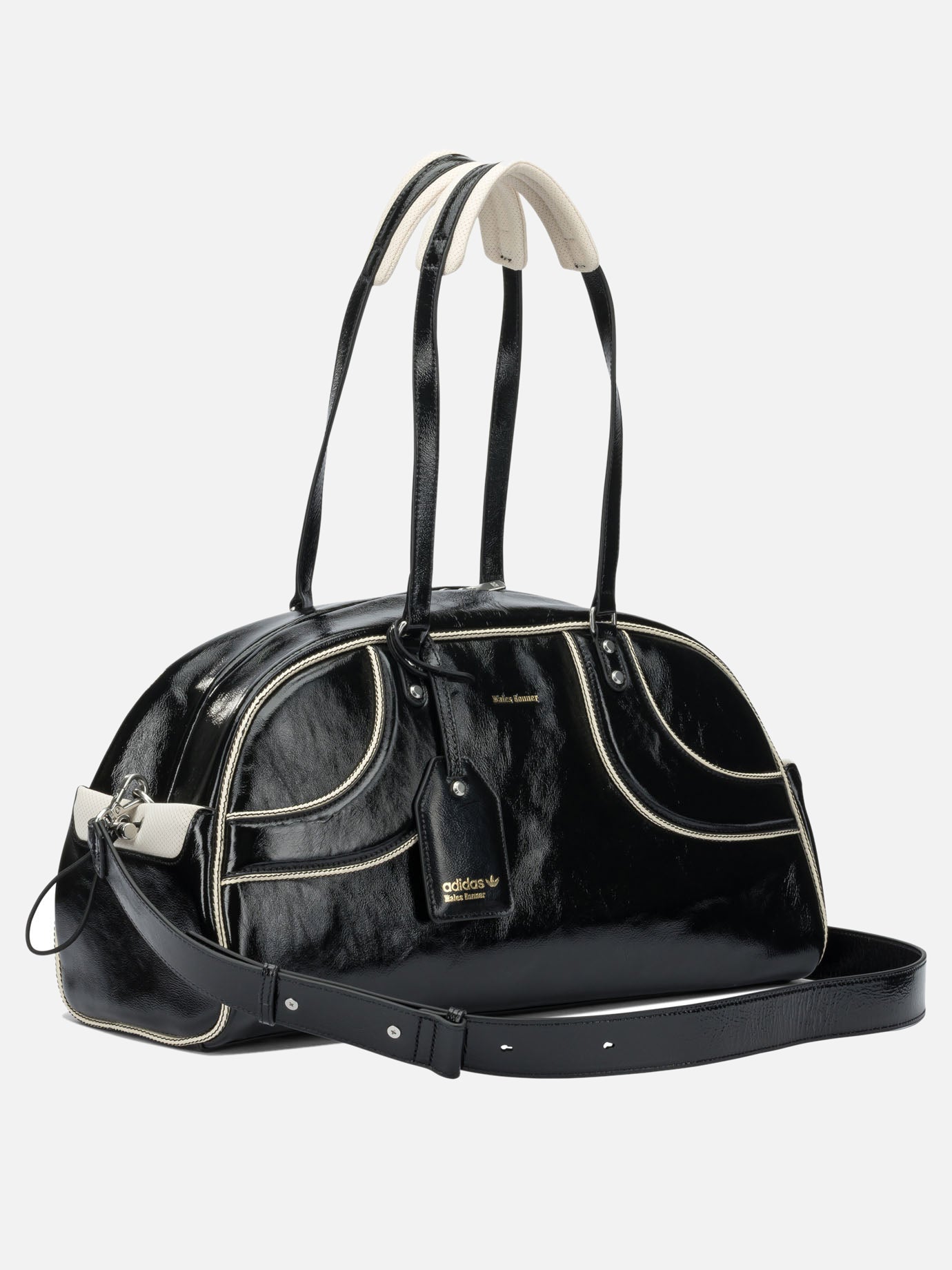 Borsoni sportivi 100% cow leather - Lining: 100% polyester  Nero - Adidas Originals Uomo | PDP | VIETTI Online Store | Zoom-Modal_2
