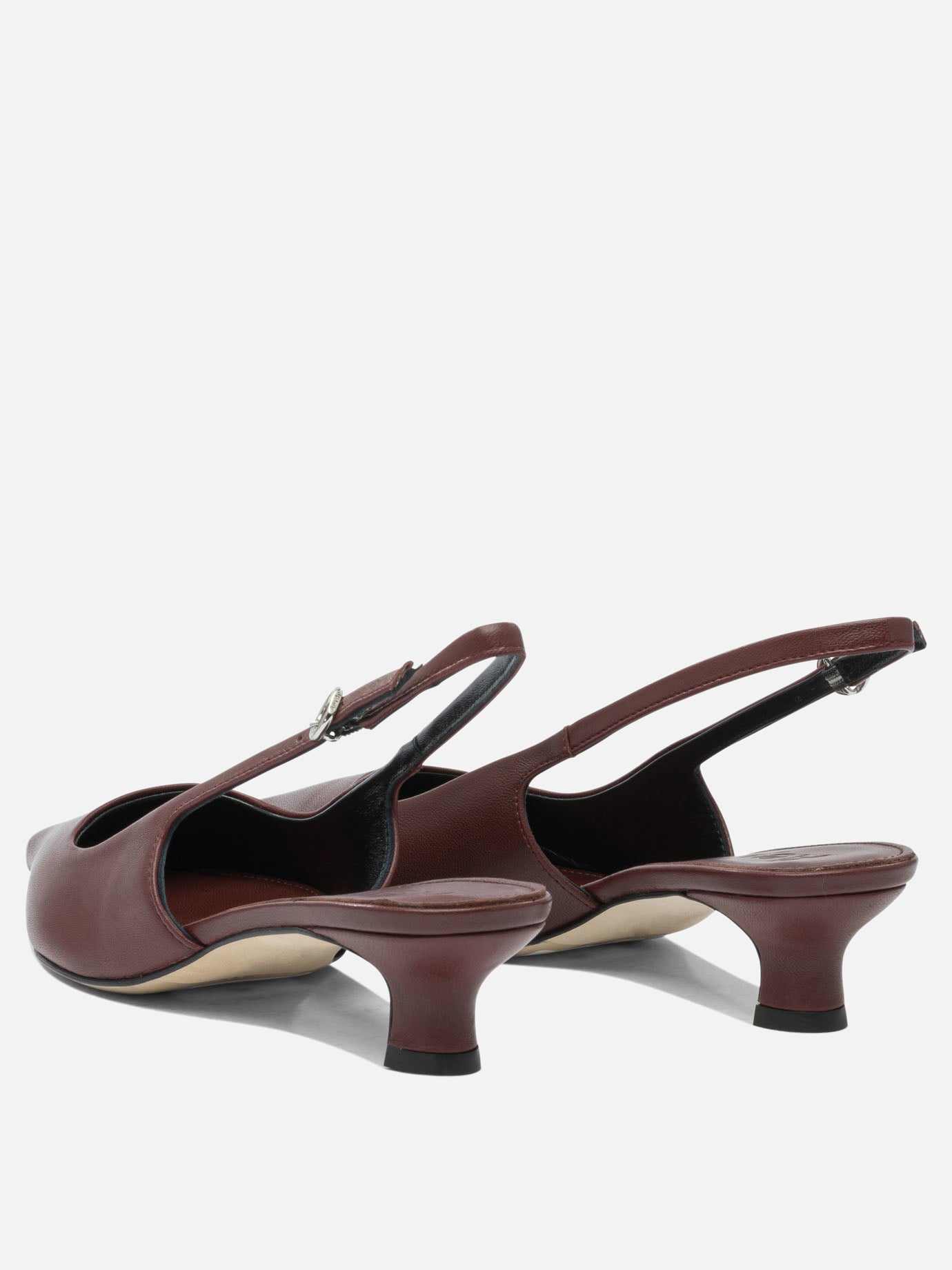 Slingback 100% leather - 70% leather 30% rubber  Bordeaux - Aeyde Donna | PDP | VIETTI Online Store | Zoom-Modal_4
