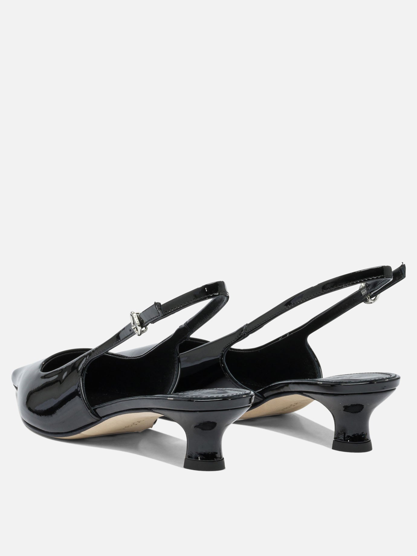 Slingback 100% leather - 70% leather 30% rubber  Nero - Aeyde Donna | PDP | VIETTI Online Store | Zoom-Modal_4
