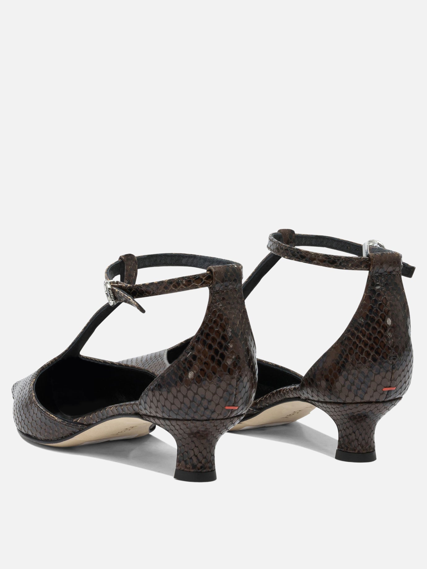 Pumps 100% leather - 70% leather 30% rubber  Brown - Aeyde Women | PDP | VIETTI Online Store | Zoom-Modal_4
