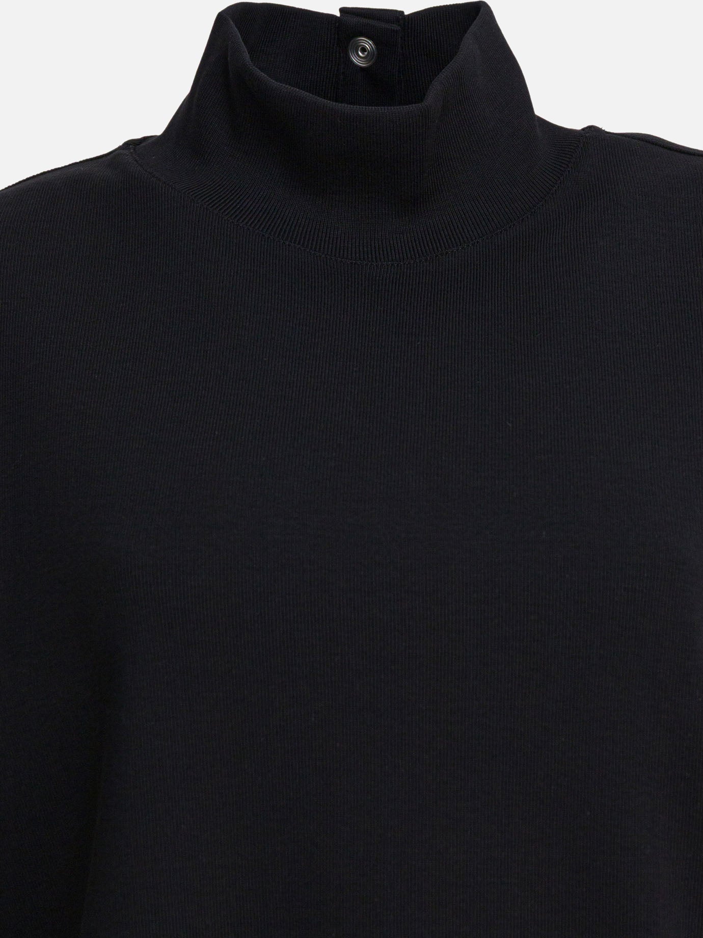 Alaïa T-shirt con collo alto 11567055_36 Black thumbnail_3
