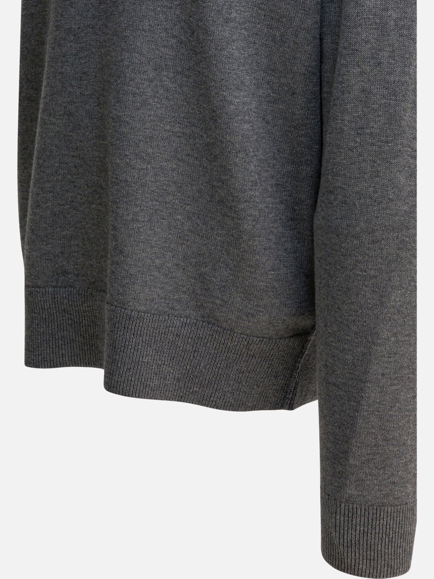 Crewneck sweaters Solid colour  Grey - Alex Mill Men | PDP | VIETTI Online Store | Zoom-Modal_4
