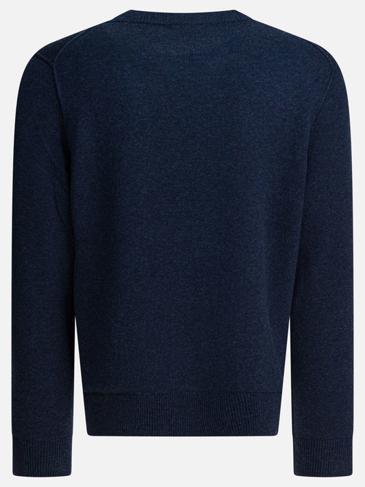 Crewneck sweaters Solid colour  Blue - Alex Mill Men | PLP | VIETTI Online Store | 2
