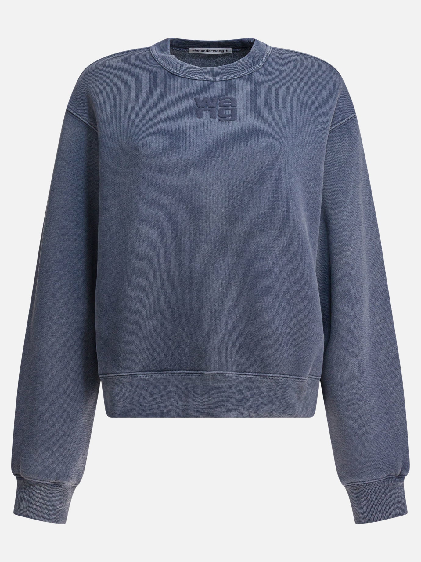 Crewnecks Logo  Blue - Alexander Wang Women | PDP | VIETTI Online Store | Zoom-Modal
