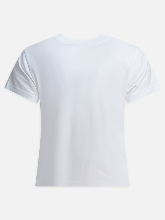 Crewneck t-shirts Logo  White - Alexander Wang Women | VIETTI Online Store | 2
